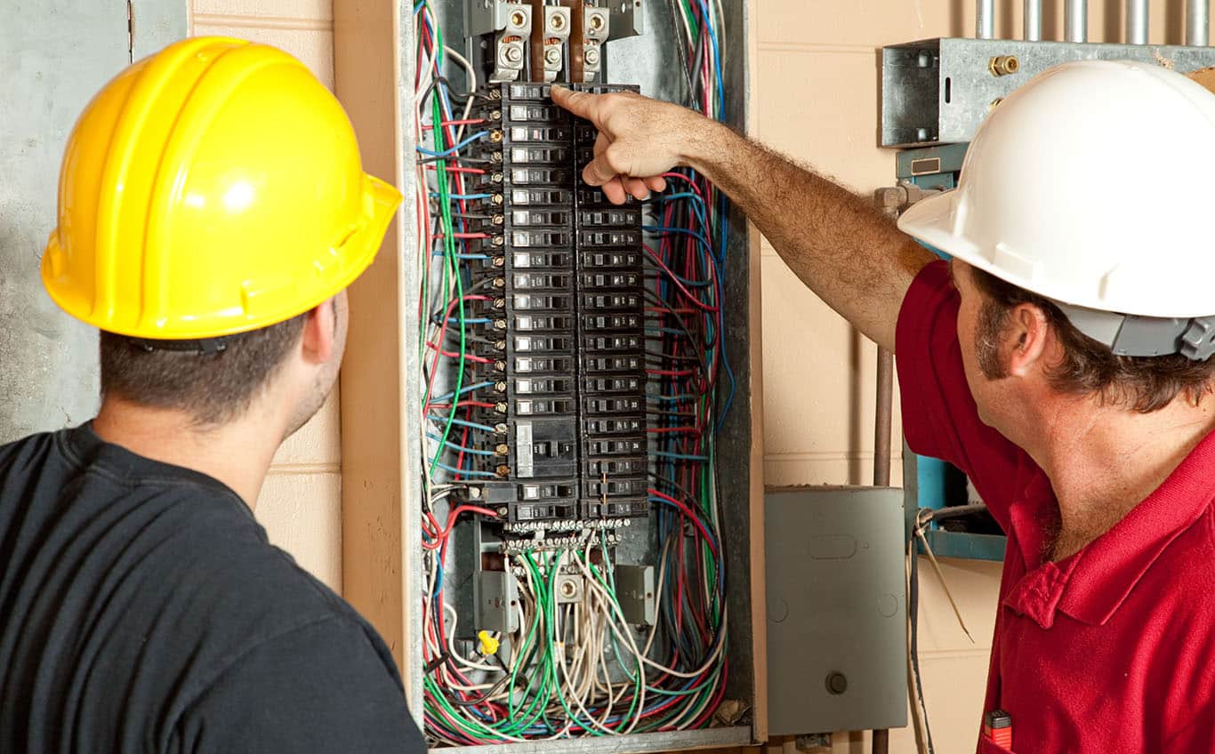 An electrical panel
