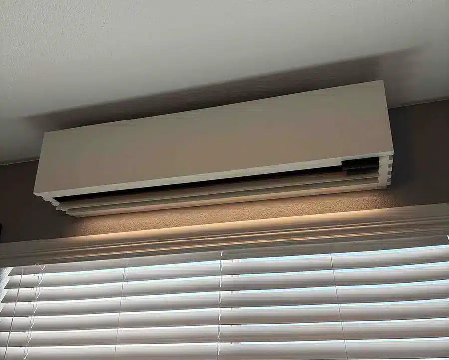 Ductless AC unit in residential home in Arvada, CO