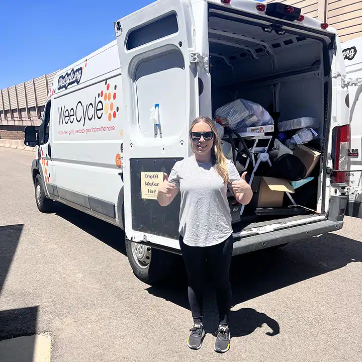 WeeCycle donation supply drive.