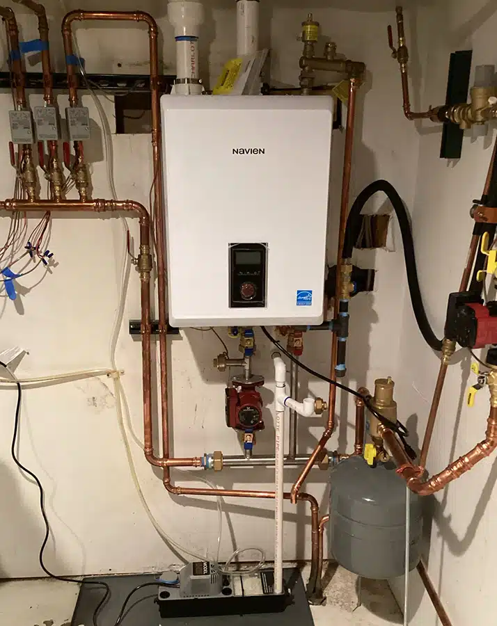 Boiler in residential home in Arvada, CO.