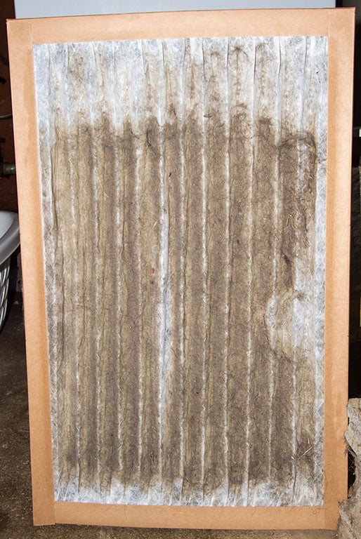 dirty furnace filter