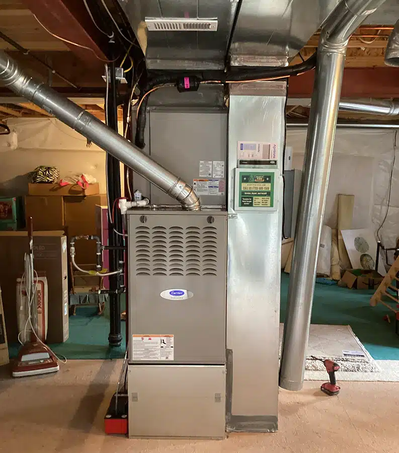 Furnace installation in Arvada, CO