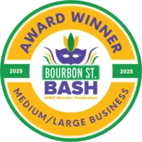 Award Winner 2025 of Medium/Large Business Bourbon St Bash WMC Member Celebration